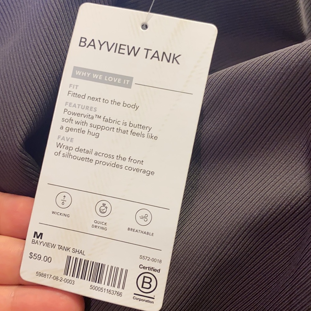 Athleta Bayview Tank Shale - Picture 8 of 10